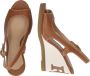 Lauren Ralph Lauren Sandalen Roni Sandals Wedge in bruin - Thumbnail 5