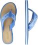 Ralph Lauren Klassieke Flip Flops Blue Dames - Thumbnail 4