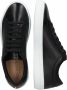 Les Deux Theodor Leren Sneakers Black Heren - Thumbnail 6