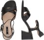 Liu Jo Zwarte Leren Sandalen Black Dames - Thumbnail 7