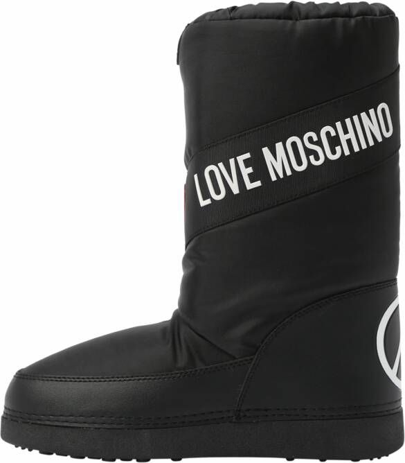 Love Moschino Laarzen met logoprint Zwart - Foto 6