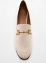 Mango leren loafers ecru - Thumbnail 5