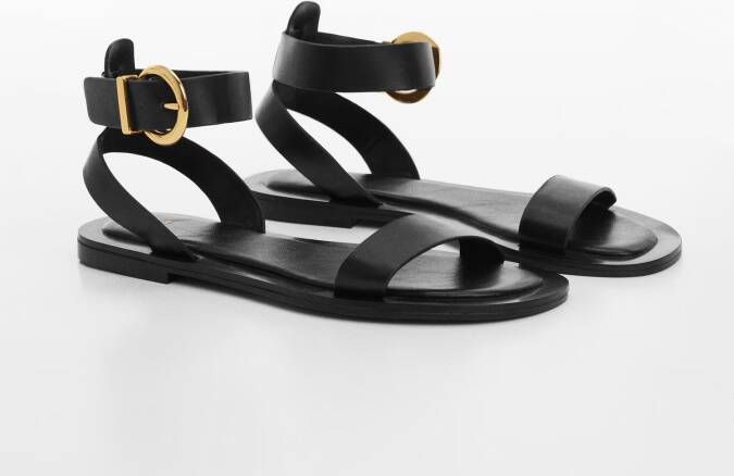 Mango Sandalen met riem