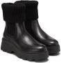 Marc O'Polo Chelsea boot met gebreide boord Black Dames - Thumbnail 14