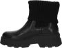 Marc O'Polo Chelsea boot met gebreide boord Black Dames - Thumbnail 11