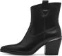 Marco Tozzi MT Soft Lining Feel Me Insole D ames Boot Heel BLACK - Thumbnail 4