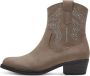 Marco Tozzi Cowboylaarzen taupe Textiel Dames - Thumbnail 8