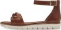 Marco Tozzi MT Vegan Soft Lining + Feel Me insole Dames Sandalen COGNAC - Thumbnail 12