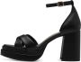 Marco tozzi Zwarte platte sandalen voor vrouwen Black Dames - Thumbnail 8