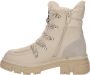 Mexx Enkellaarzen Kold Dames Off White Dames laarzen - Thumbnail 5