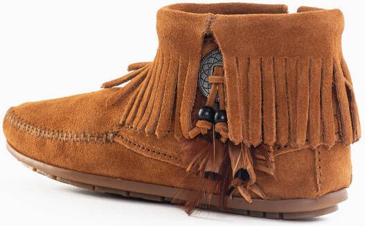 Minnetonka Laarzen CONCHO FEATHER SIDE ZIP BOOT - Foto 4