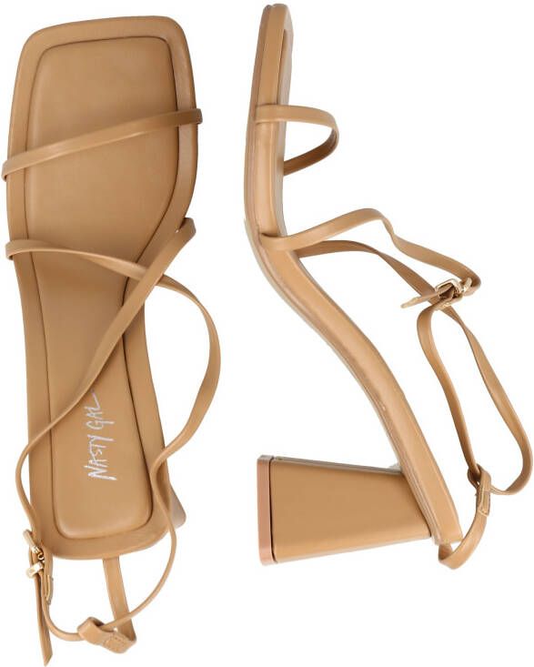 Nasty Gal Sandalen met riem