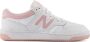 New Balance 480 sneakers wit roze Jongens Meisjes Leer Meerkleurig 36 - Thumbnail 5