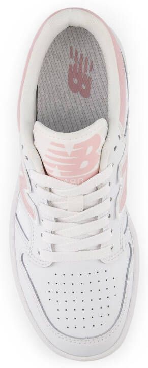 New Balance 480 sneakers wit roze Jongens Meisjes Leer Meerkleurig 36 - Foto 7