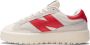 New Balance CT302 Wit Rood Sneaker CT302RD - Thumbnail 6