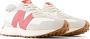 New Balance 327 sneakers ecru koraalrood - Thumbnail 5