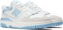 New Balance 550 White University Blue Grey Toe - Thumbnail 4