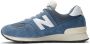 New Balance Klassieke Sneakers U574 RBJ Stijl Blue Heren - Thumbnail 11