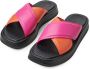 Tamaris Zwarte Elegante Open Platte Sandalen Black Dames - Thumbnail 18