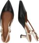 Tamaris Zwarte Elegante Open Platte Sandalen Black Dames - Thumbnail 22