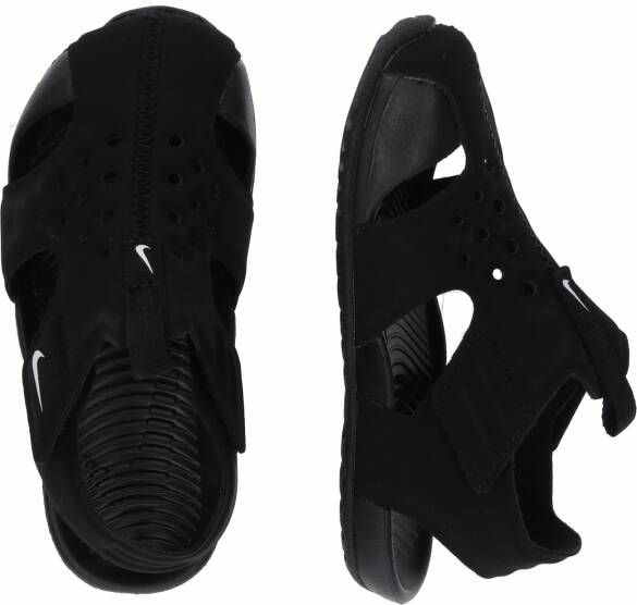 Nike Sunray Protect 2 Younger Kids Sandal Black White Kind Black White Schoenen