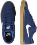 Nike SB Chron 2 Skateschoen Navy Navy Gum Light Brown White Heren - Thumbnail 12