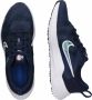 Nike Downshifter 12 Next Nature hardloopschoenen donkerblauw blauw wit kids - Thumbnail 9