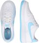 Nike Kinderschoenen Air Force 1 White White Aquarius Blue- Heren White White Aquarius Blue - Thumbnail 5