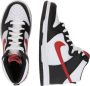 Nike kinderschoenen Dunk High White Black Gym Red Kind White Black Gym Red - Thumbnail 3