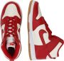 Nike Dunk High Dames Sail Gum Light Brown White Gym Red- Heren Sail Gum Light Brown White Gym Red - Thumbnail 3