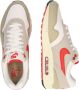 Nike Herenschoenen Air Max 1 White Cream II Limestone University Red- Heren White Cream II Limestone University Red - Thumbnail 7