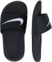 Nike Kawa Slide Bgp Slippers Black White - Thumbnail 41