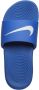 Nike Kawa Slippers Kinderen Hyper Cobalt White Kind Hyper Cobalt White - Thumbnail 8