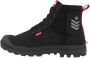 Palladium Pampa Hi Army 78583-008-M Unisex Zwart Sneakers - Thumbnail 7