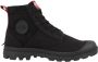 Palladium Pampa Hi Army 78583-008-M Unisex Zwart Sneakers - Thumbnail 9