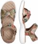 Panama Jack Tropische Platte Sandalen Brown Dames - Thumbnail 15