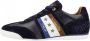 Pantofola d'Oro Imola Sneakers Heren Leren Veterschoenen Blauw - Thumbnail 6