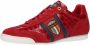 Pantofola d'Oro Fortezza Sneakers Heren Leren Veterschoenen Rood - Thumbnail 4