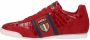 Pantofola d'Oro Fortezza Sneakers Heren Leren Veterschoenen Rood - Thumbnail 5