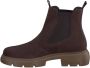 Paul Green Chelsea Boots van bruin leer Brown Dames - Thumbnail 6