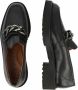 Paul Green Zwarte Loafers met Decoratieve Ketting Black Dames - Thumbnail 10