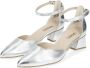 Paul Green 3820 Sandalen Dames Zilver - Thumbnail 10