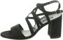 Paul Green Zwarte Sandalen Black Dames - Thumbnail 7