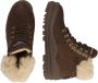 Polo Ralph Lauren Hoge Top Kant Sneakers Bruin Brown Dames - Thumbnail 6