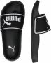 Puma Leadcat 2.0 badslippers zwart wit Rubber Logo 34 5 - Thumbnail 4