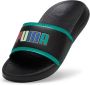 Puma Popcat 20 Jr. badslippers zwart groen multi Rubber 34.5 - Thumbnail 6