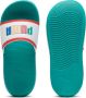 Puma Popcat 20 Jr. badslippers groen wit rood Rubber Logo 34.5 - Thumbnail 10