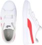 Puma smash v2 l v sneakers wit rood kinderen - Thumbnail 2