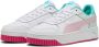 Puma Carina Street Jr sneakers wit roze groen - Thumbnail 11