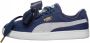 Puma Basket Heart Denim Dames Sneakers 363371-01 - Thumbnail 4